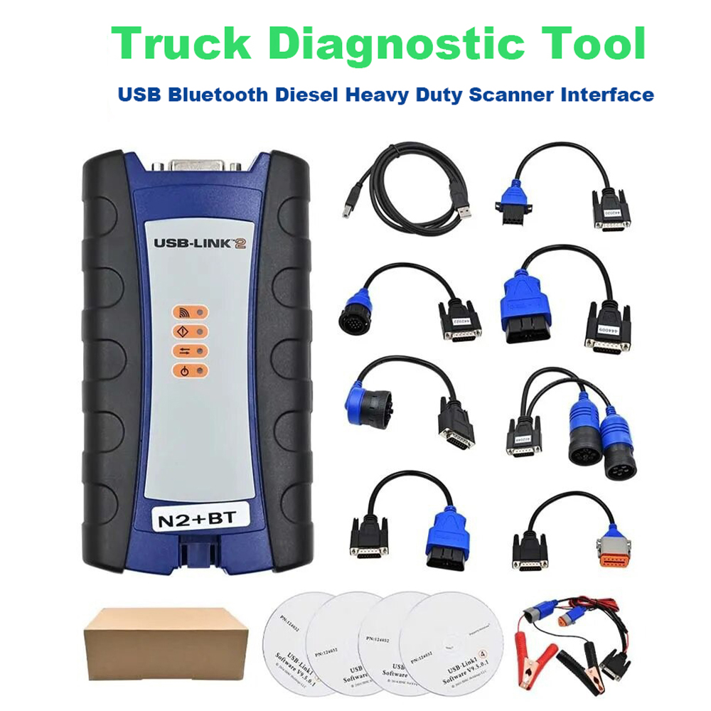 Heavy Equipment Diagnostic Software - أداة تشخيص الشاحنات NEXIQ USB Link