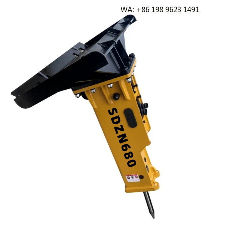 Mini Excavator - مطرقة هيدروليكية ذات تشغيل صامت، أداة