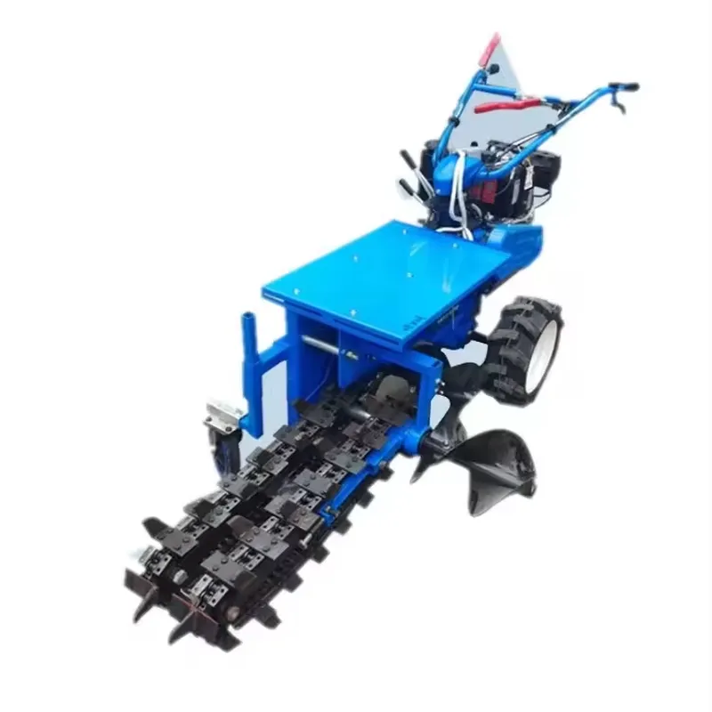 Trencher Machine Small - آلة حفر يدوية صغيرة بسلسلة مزدوجة