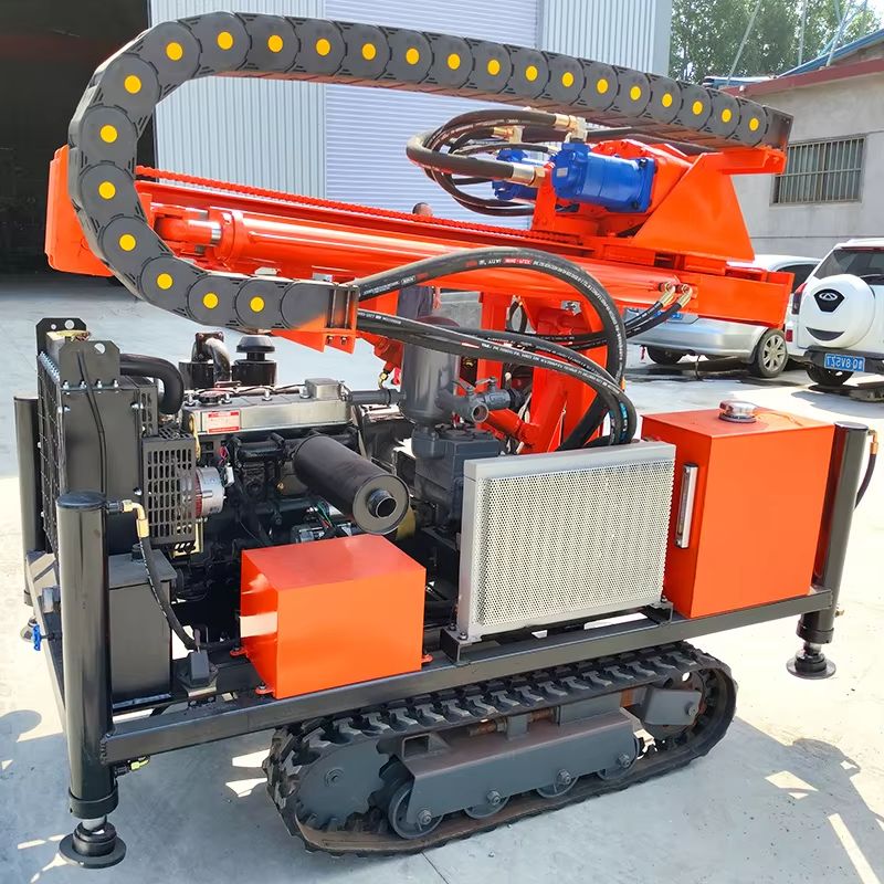 Heavy Equipment Drilling Rig - معدات حفر آبار مخصصة بعمق 200