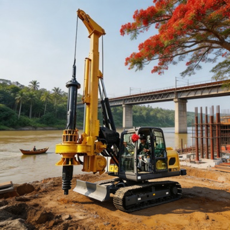 Heavy Equipment Drilling Rig - جهاز حفر دوار ثقيل الوزن، جهاز