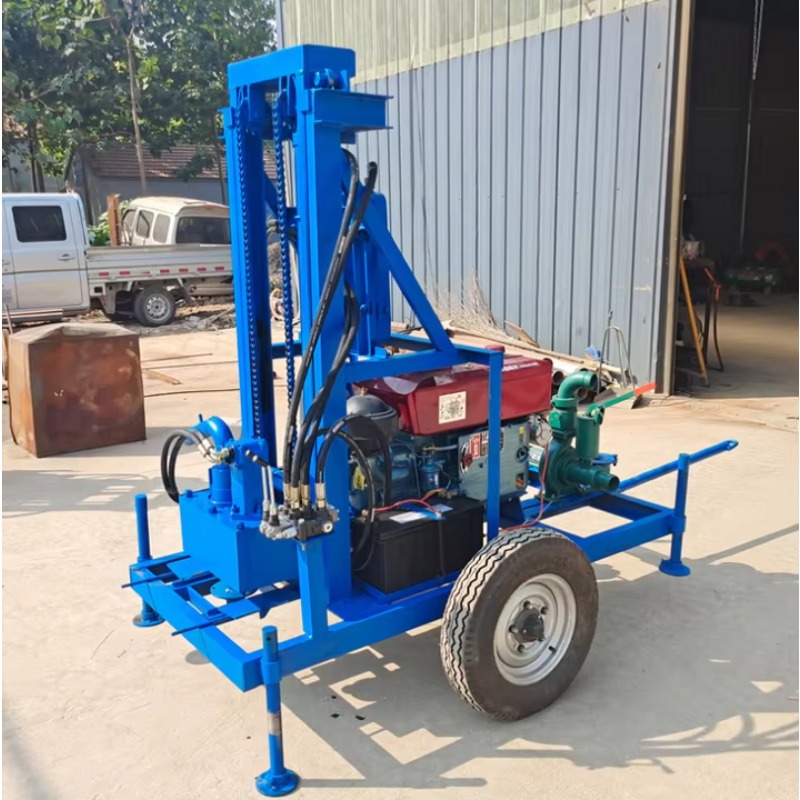 آلة حفر آبار المياه الثقيلة لل - مراجعة Heavy Equipment Drilling Rig وسعره