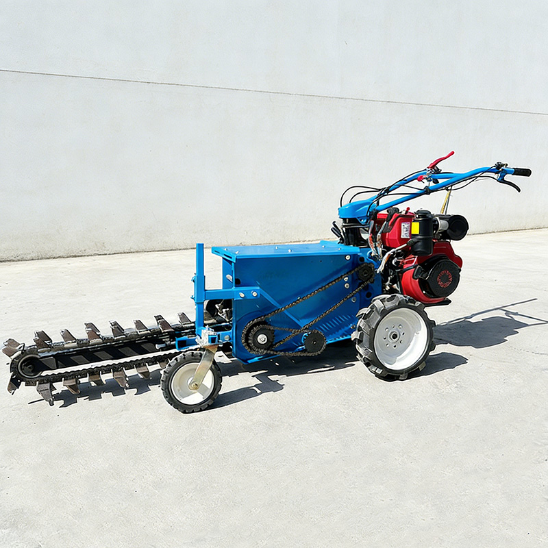 آلة حفر بالسلسلة، حفارة، آلة ح - مراجعة Trencher Machine Small وسعره
