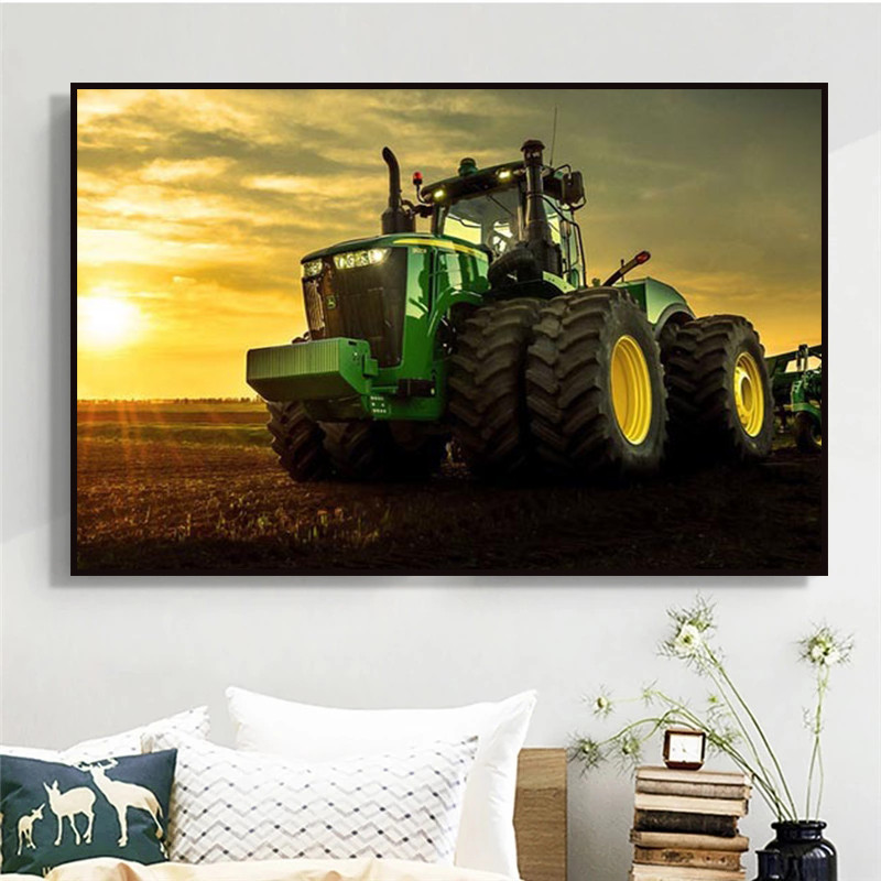 آلة جرار مزرعة المشارك يطبع را - مراجعة Heavy Equipment Background وسعره