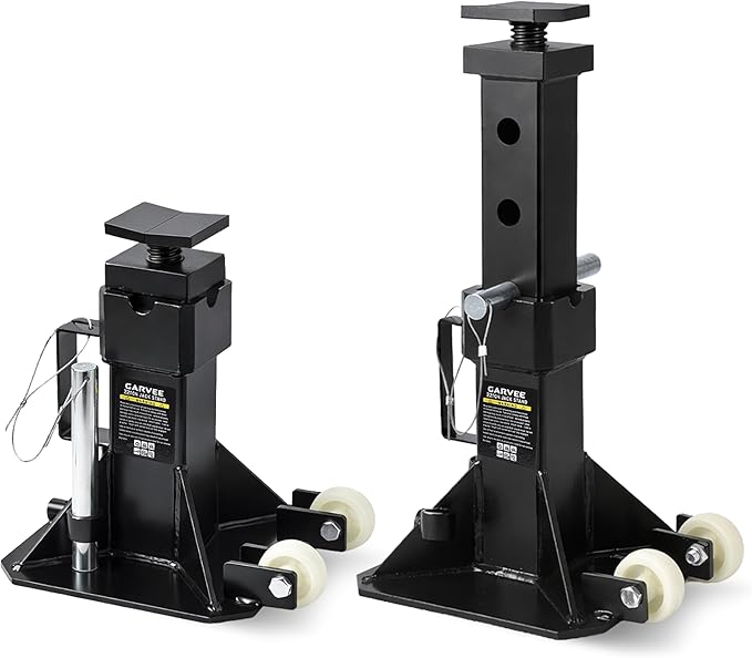 حامل رافعة سيارات بقدرة 22 طن، - مراجعة Heavy Equipment Jack Stands وسعره