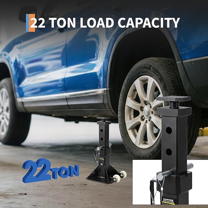 حامل رافعة سيارات بقدرة 22 طن، - مراجعة Heavy Equipment Jack Stands وسعره