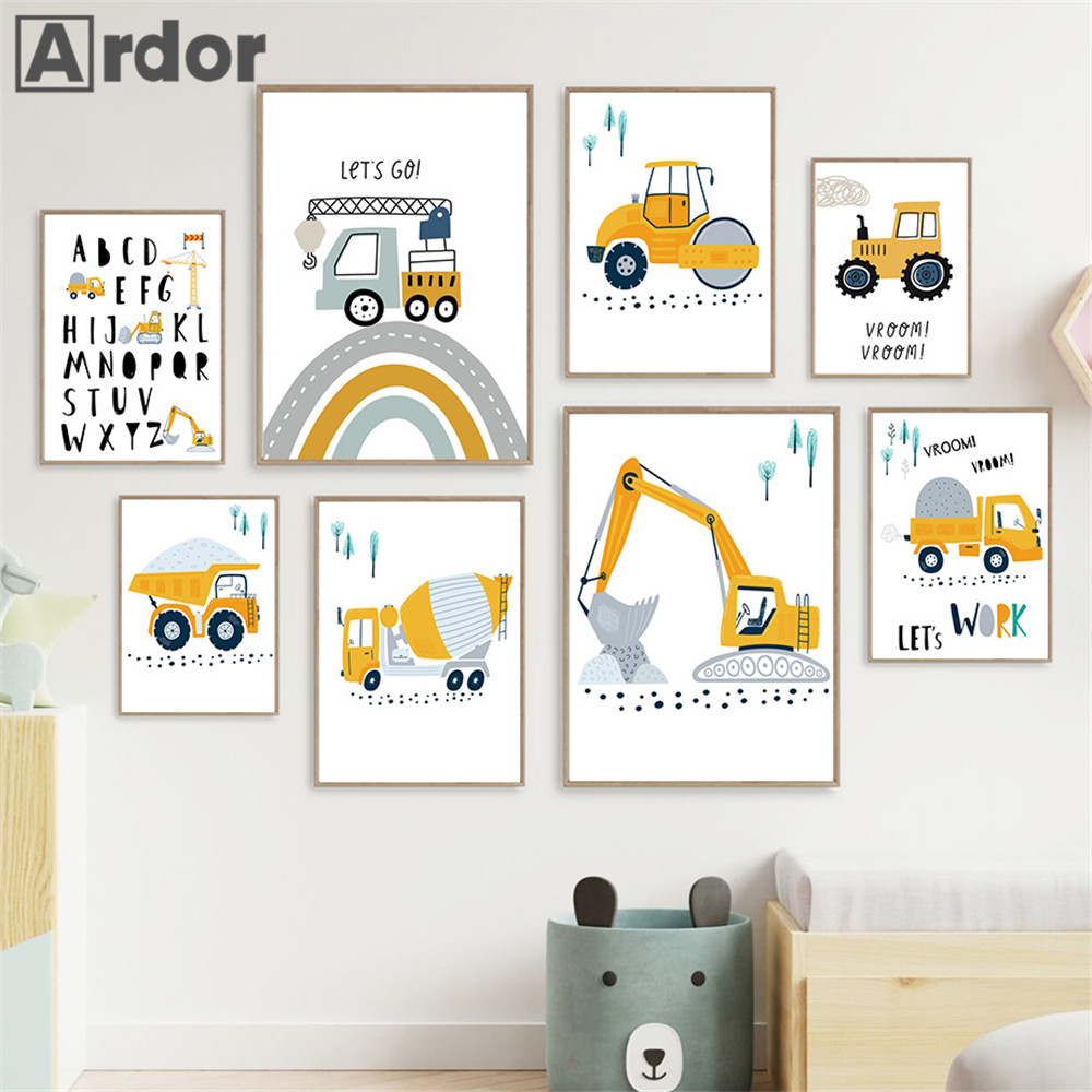 الطفل المشارك الكرتون جرار شاح - مراجعة Heavy Equipment Background وسعره